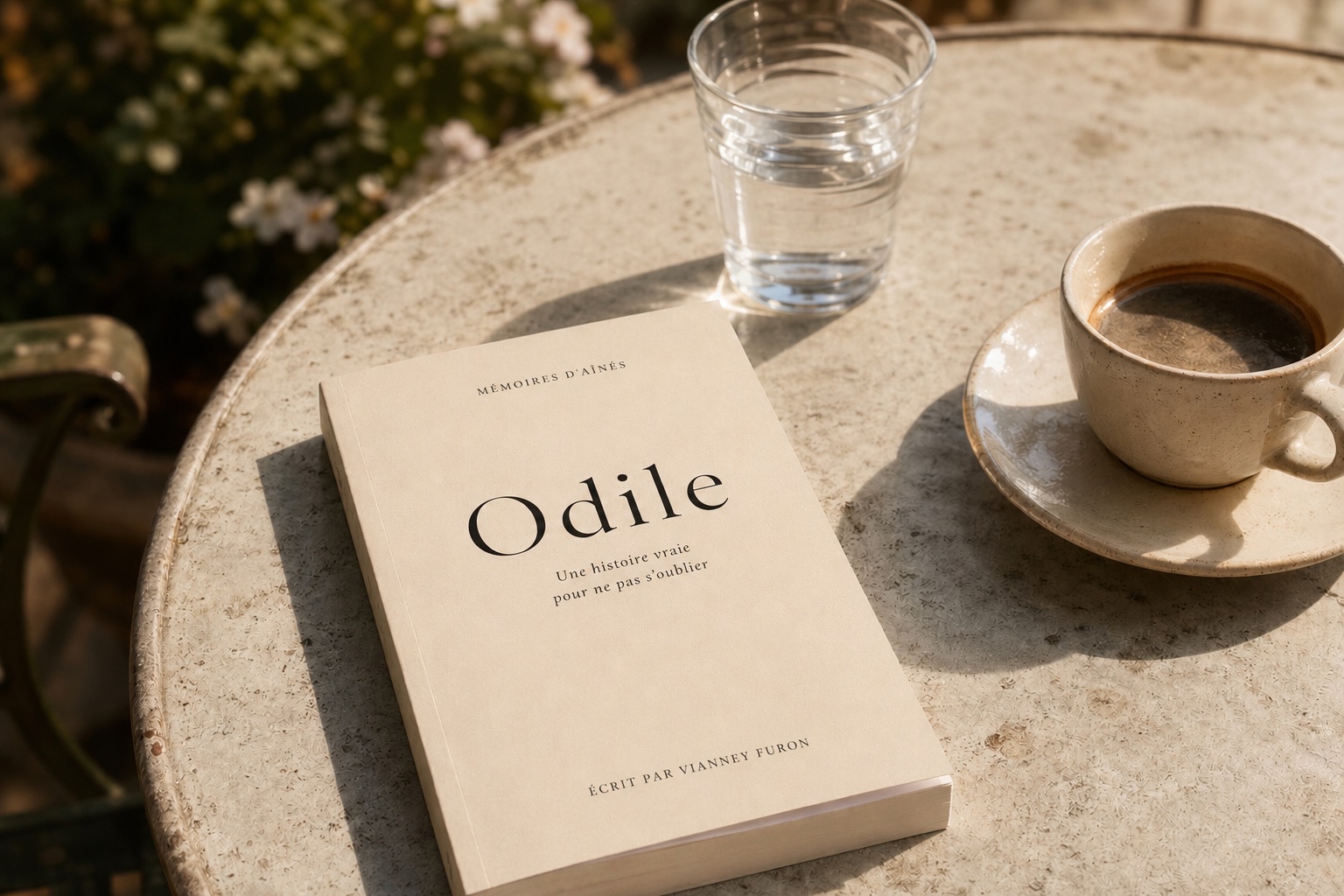 Le livre Odile, Mémoires d'Aînés